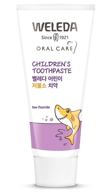 어린이 저불소 치약