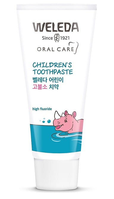 어린이 고불소 치약